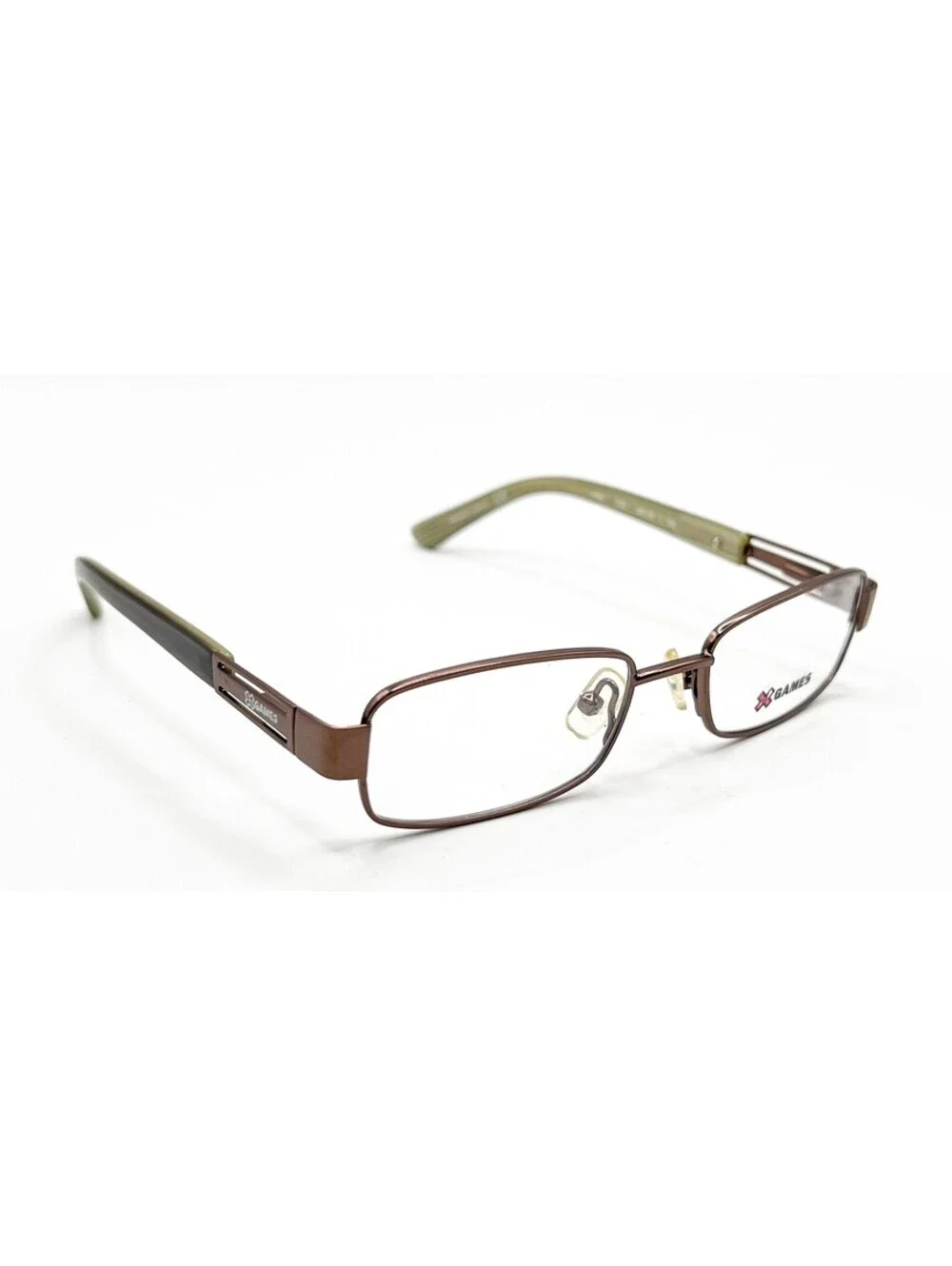 X Games Ride 033 Gunmetal/Green Authentic Eyeglasses 46-16-130